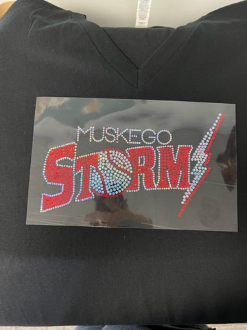 Muskego Storm Bella Flowy Racerback Tank